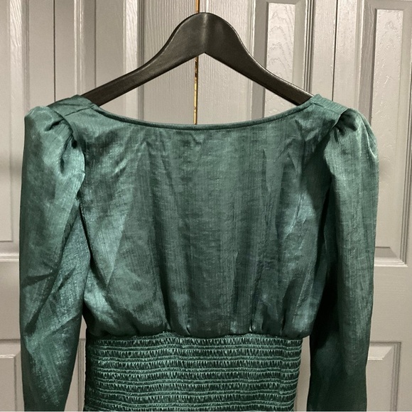 Free People Santiago Top Size XS Emerald Green - Picture 7 of 12